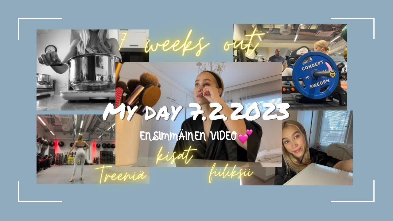 TERVETULOA MUN KANAVALLE💕|7 weeks out