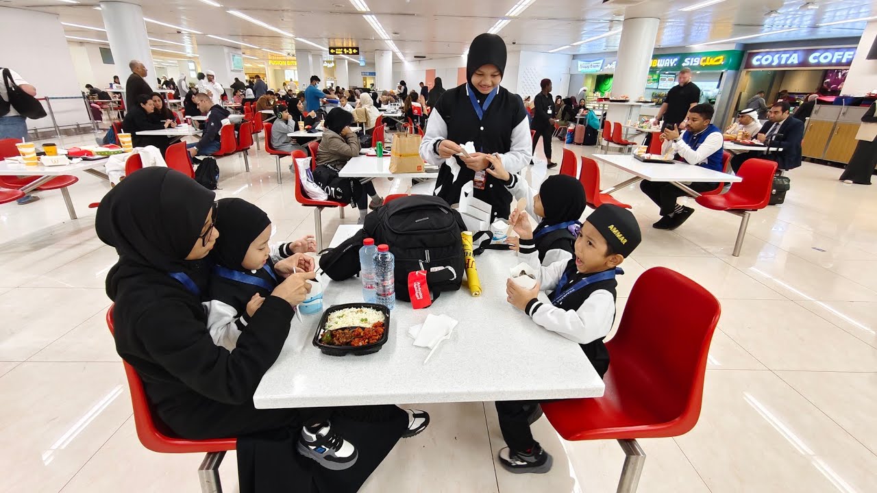 AIRPORT SHARJAH TERKINI 2025 - TIDAKLAH BESAR MANA - TAPI MACAM-MACAM ADA 