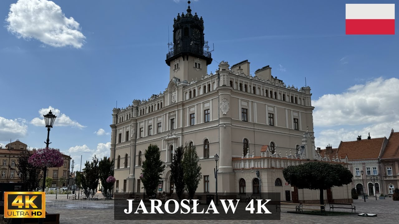 Jarosław 🇵🇱 - Miasto z kupieckimi tradycjami i pięknymi zabytkami [4K]