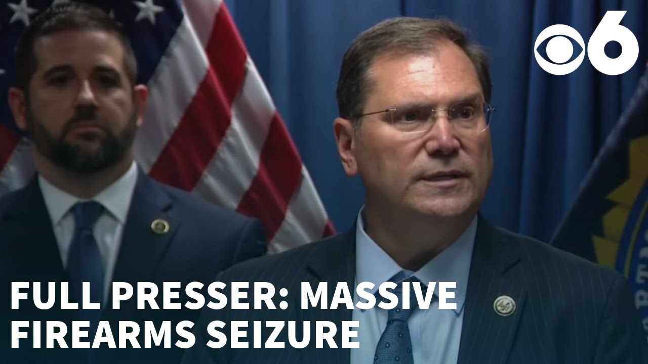 Full Presser on the Massive firearms seizure in New York's Capital Region