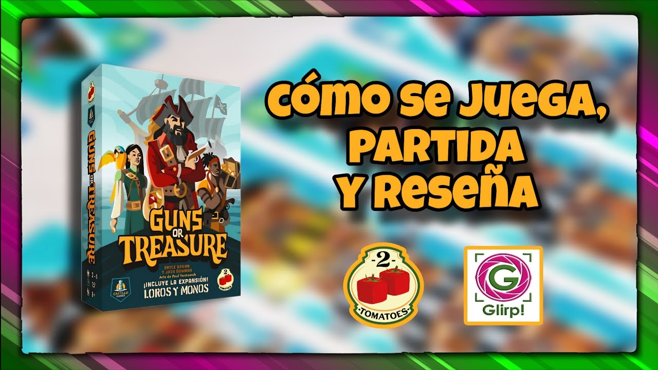Guns or Treasure🚢 Cómo se juega + partida + reseña 💰
