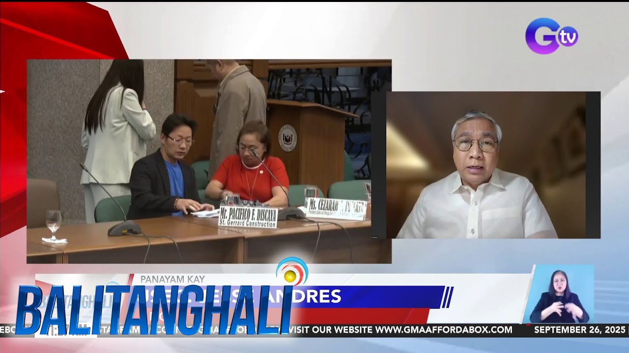 Panayam kay DOJ Usec. Jesse Andres  kaugnay sa mga personalidad na sangkot sa... | Balitanghali