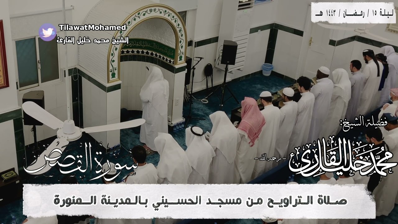 الشيخ محمد خليل القارئ | سورة القصص كاملة | رمضان 1443 هـ