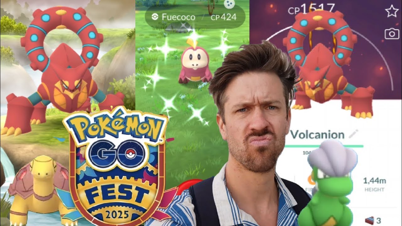 FINAL i Pokémon GO FEST 2025! | VOLCANION ÄR HÄR! | Johans Pokemon GO