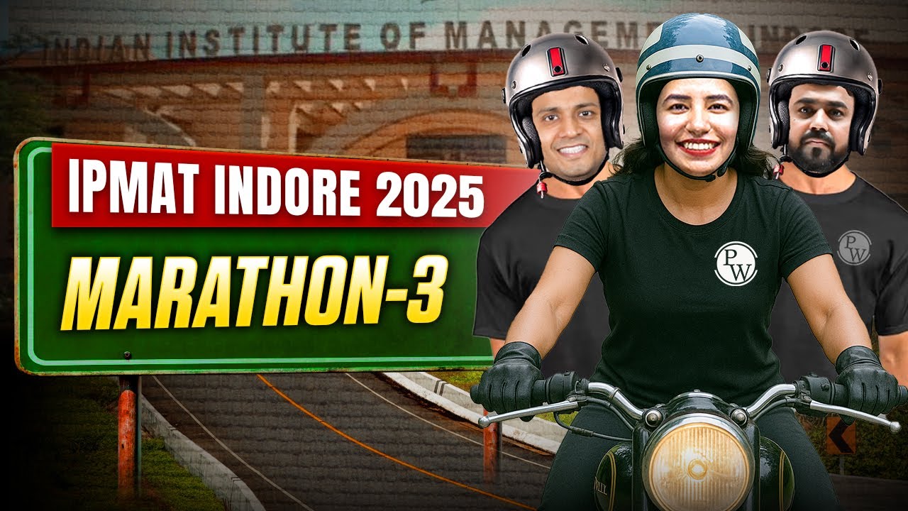 QUANTS + VARC + LRDI |  MARATHON 03 | IPMAT INDORE 2025  PREPARATION