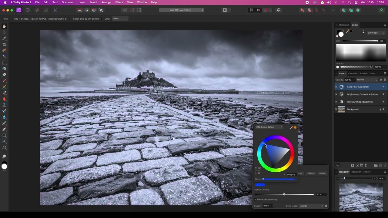 Affinity Photo Tutorial -  Mono Duo Tone