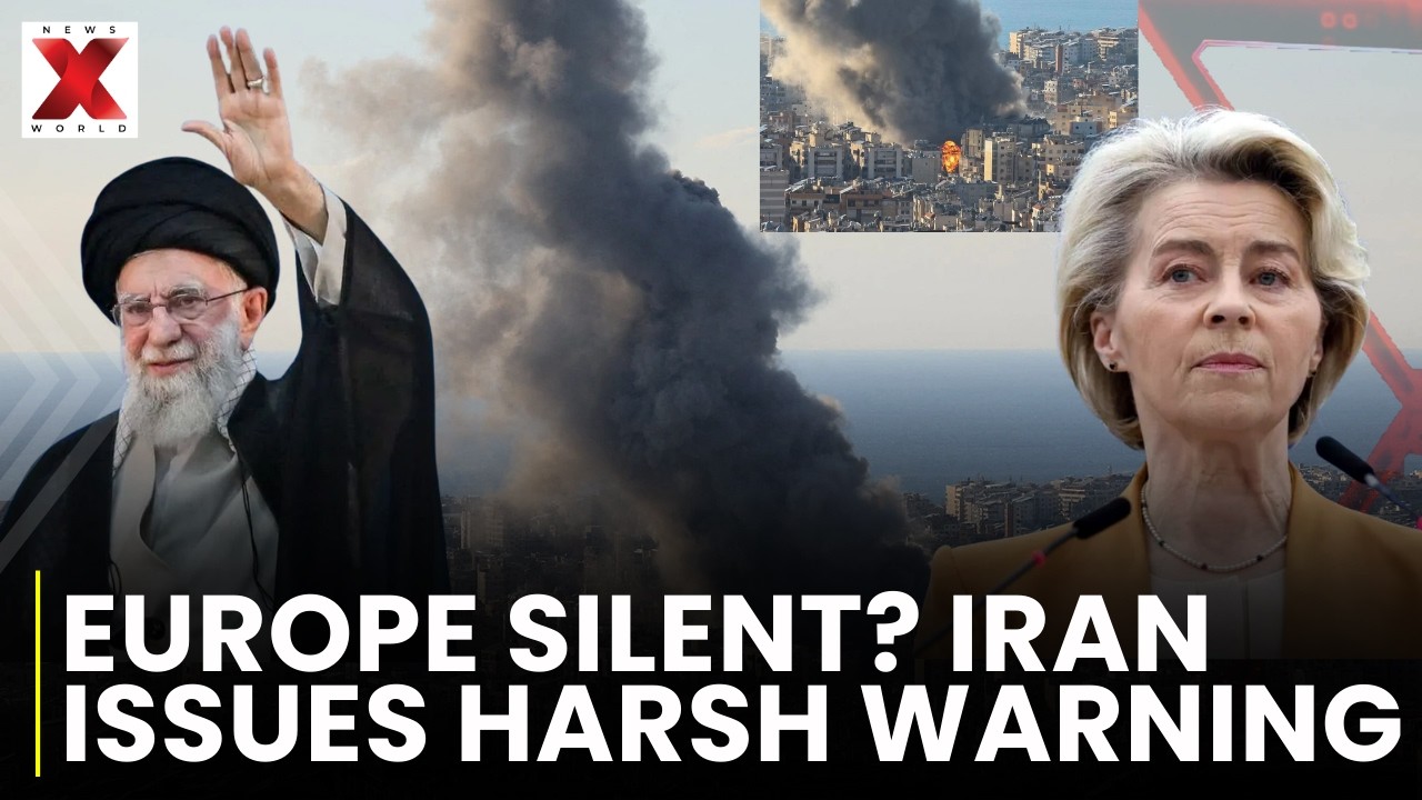 Iran Warns Europe To Condemn US-Israel Strikes Or 'PAY PRICE' | NewsX World