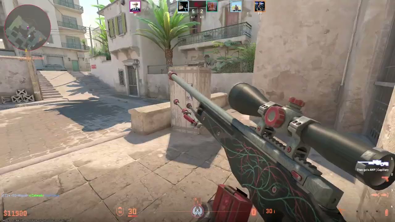 Partida Completa Dust 2 13x11