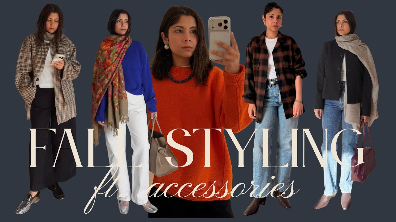 Осенний стиль: аксессуары! COS, Uniqlo, Toteme, Khaite и другие!
