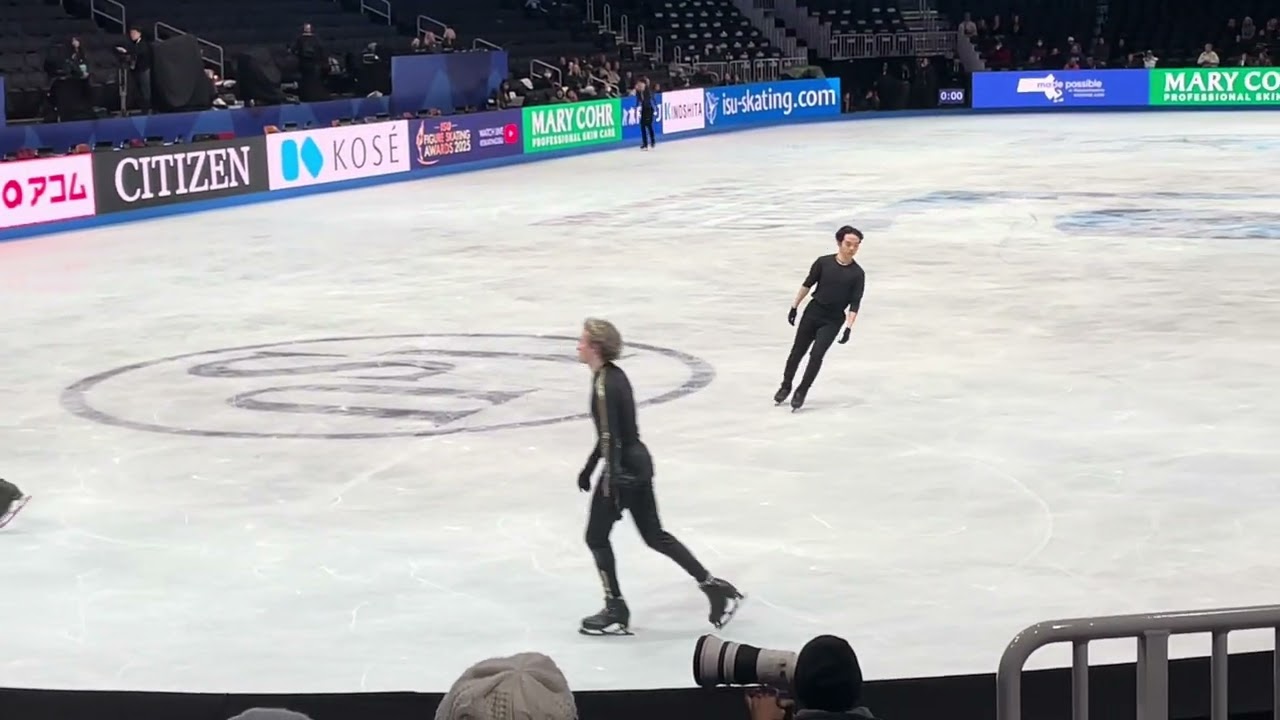 Group 4 Men’s Final Practice World Figure Skating Championships 2025