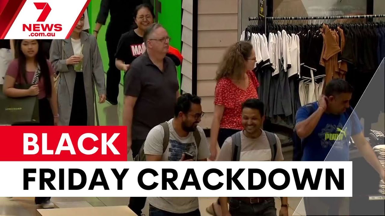 ACCC targets dodgy Black Friday deals | 7NEWS