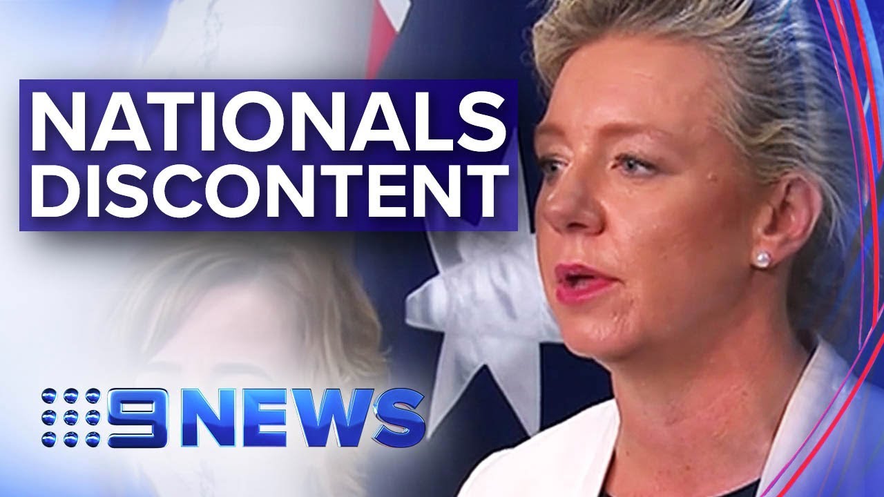 Nationals' leadership discontent over handling of drought | Nine News Australia