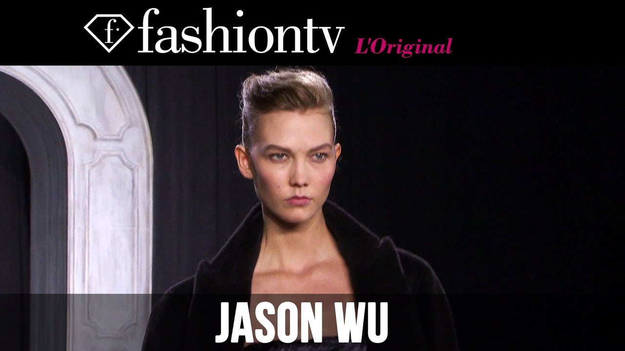Adriana Lima in Jason Wu Fall/Winter 2014-15 | New York Fashion Week NYFW | FashionTV