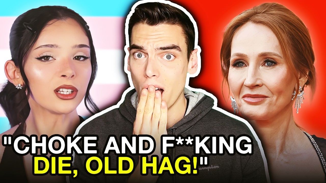 Trans YouTube star LASHES OUT at JK Rowling! (over UK Supreme Court ruling)