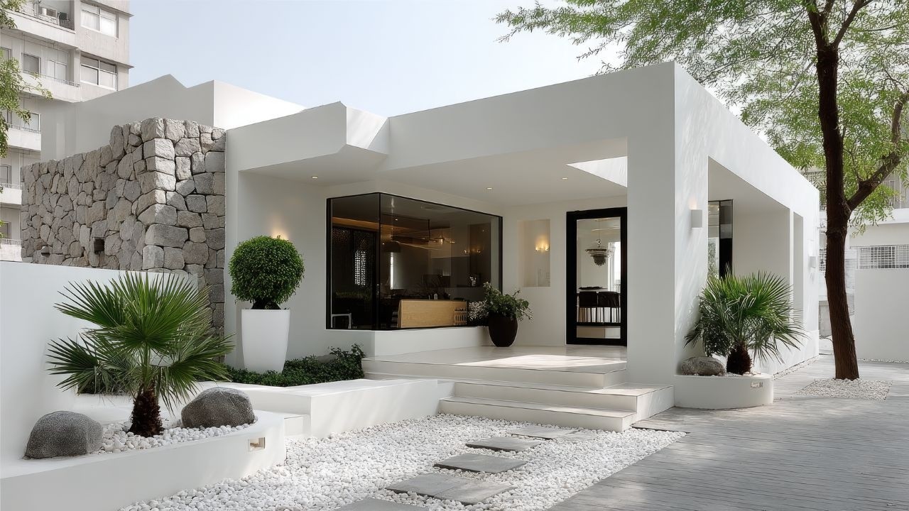 Modern Minimalist Serenity: A Light-Filled Home Designed for Slow Living