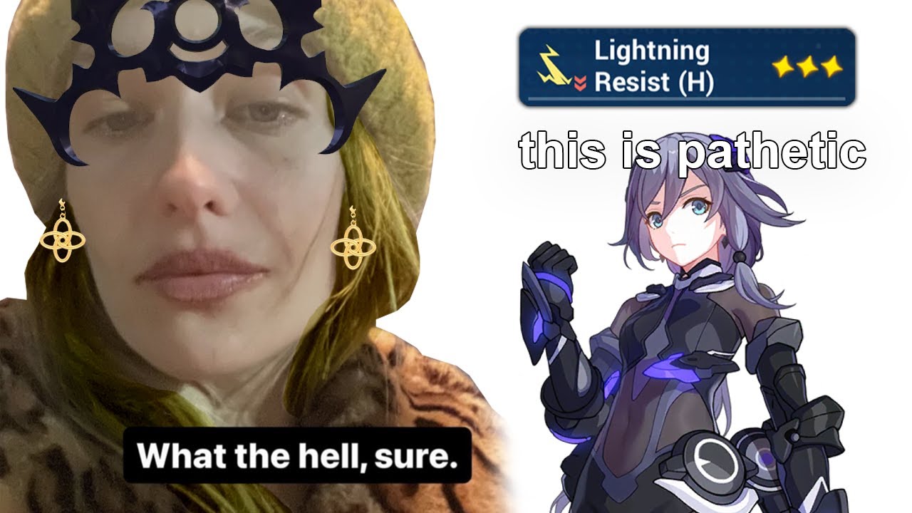 Hoyo, you think 75% elemental resistance can stop me?
