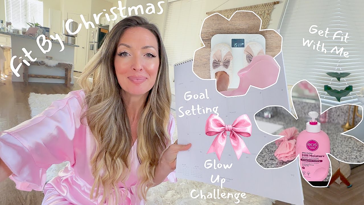 Будь в форме к Рождеству 🎀 6-недельный челлендж GLOW UP 2025 *взвешивание на 1-й неделе* (Рождест...