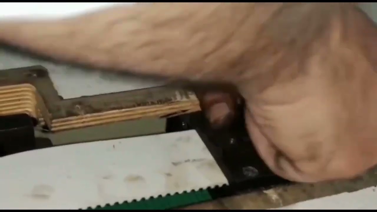 embroidery machine y side frame belt replacement