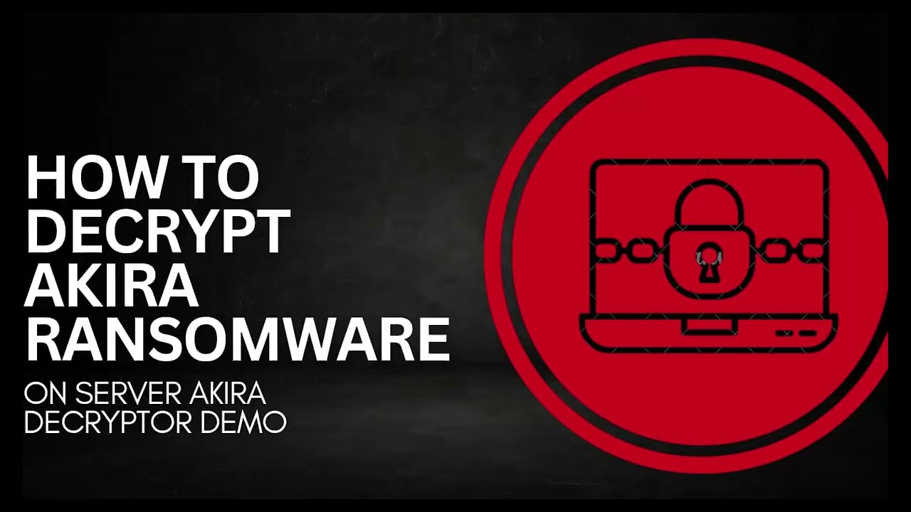 How to Decrypt Akira Ransomware on Server |Akira Decryptor Demo| Akira Virus 2025 |#AkiraVirus2025
