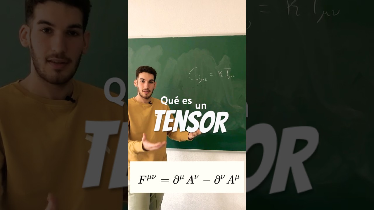 ¿Qué **** es un tensor?