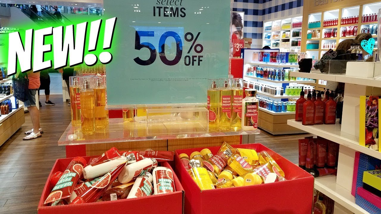 BATH AND BODY WORKS SHOP WITH ME  ARROWHEAD MALL SEMI ANNUAL SALE 2018