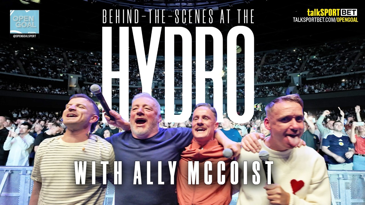 THE HYDRO WITH ALLY McCOIST | A Day Behind-The Scenes At Open Goal Live For 11,000 Sold-Out Event!