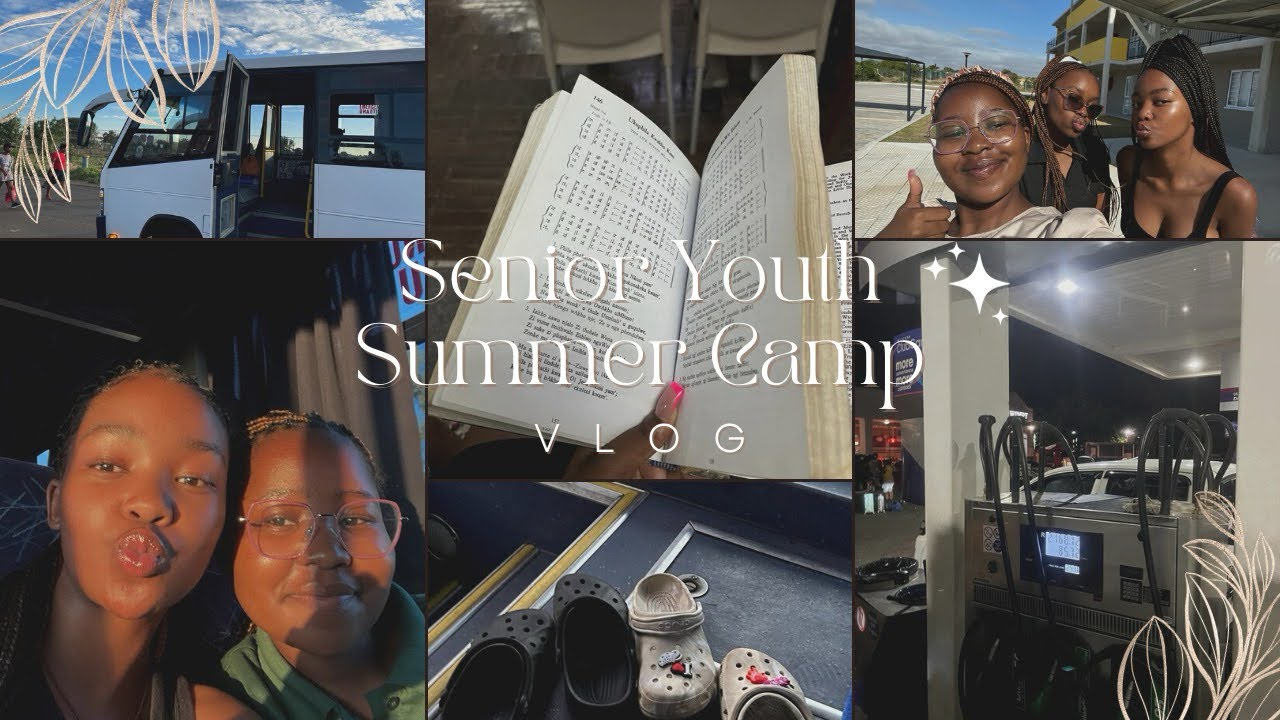 VLOG|Part 1|TOC Senior Youth Camp| travelling+ church service(Day 1-3)|South African Youtuber