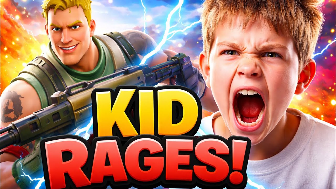 Kid gets ragebaited prank (funny)
