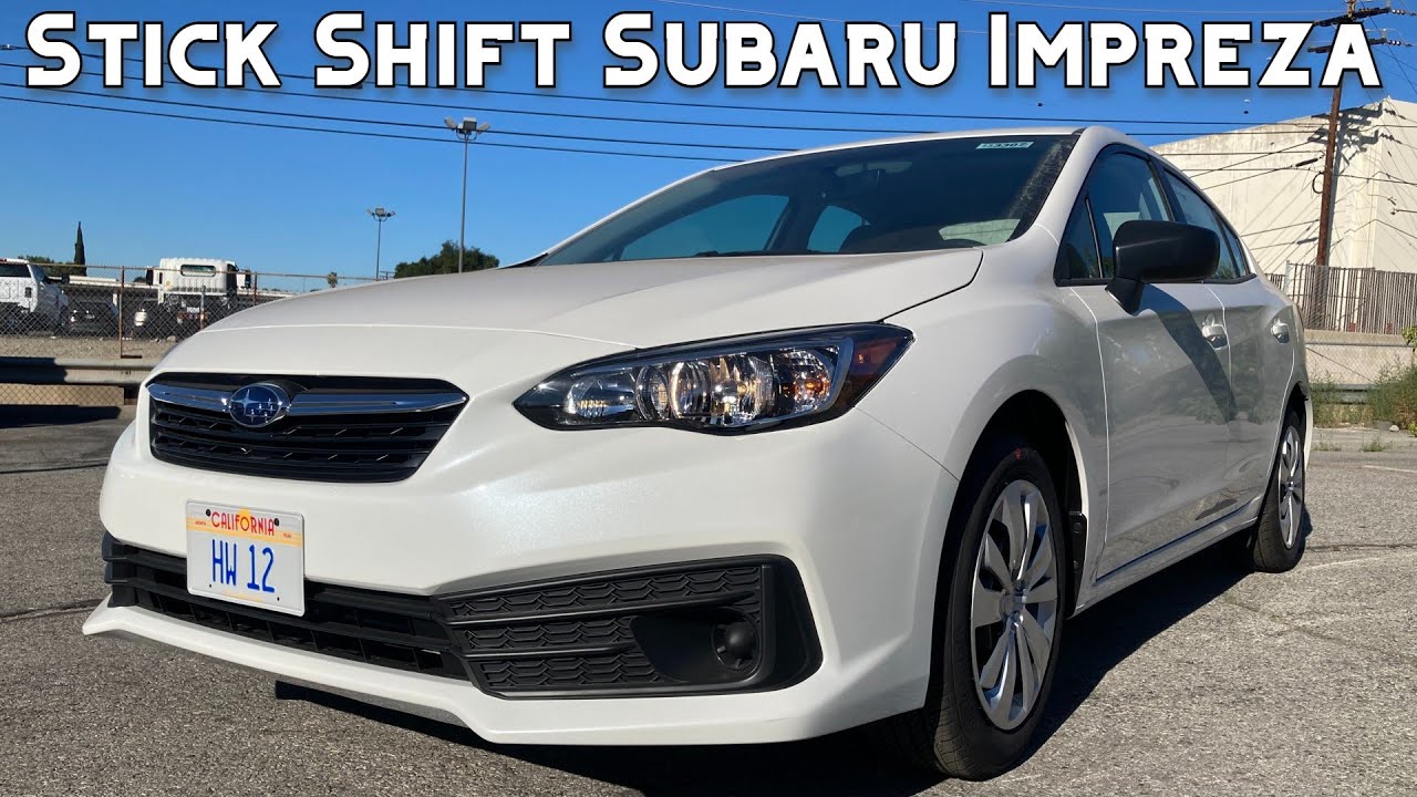 Manual Transmission 2022 Subaru Impreza Base Model Review