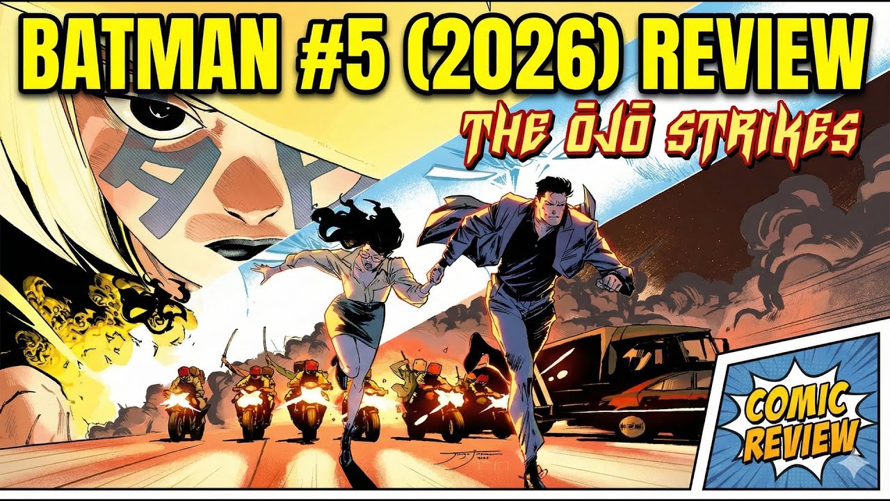 The Ōjō Strikes! Batman #5 Review (Bruce & Annika on the Run!)