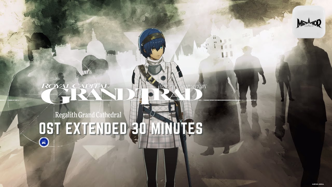 Royal Capital Grand Trad - Night OST Extended 30 minutes - Metaphor ReFantazio City BGM [4K HQ]