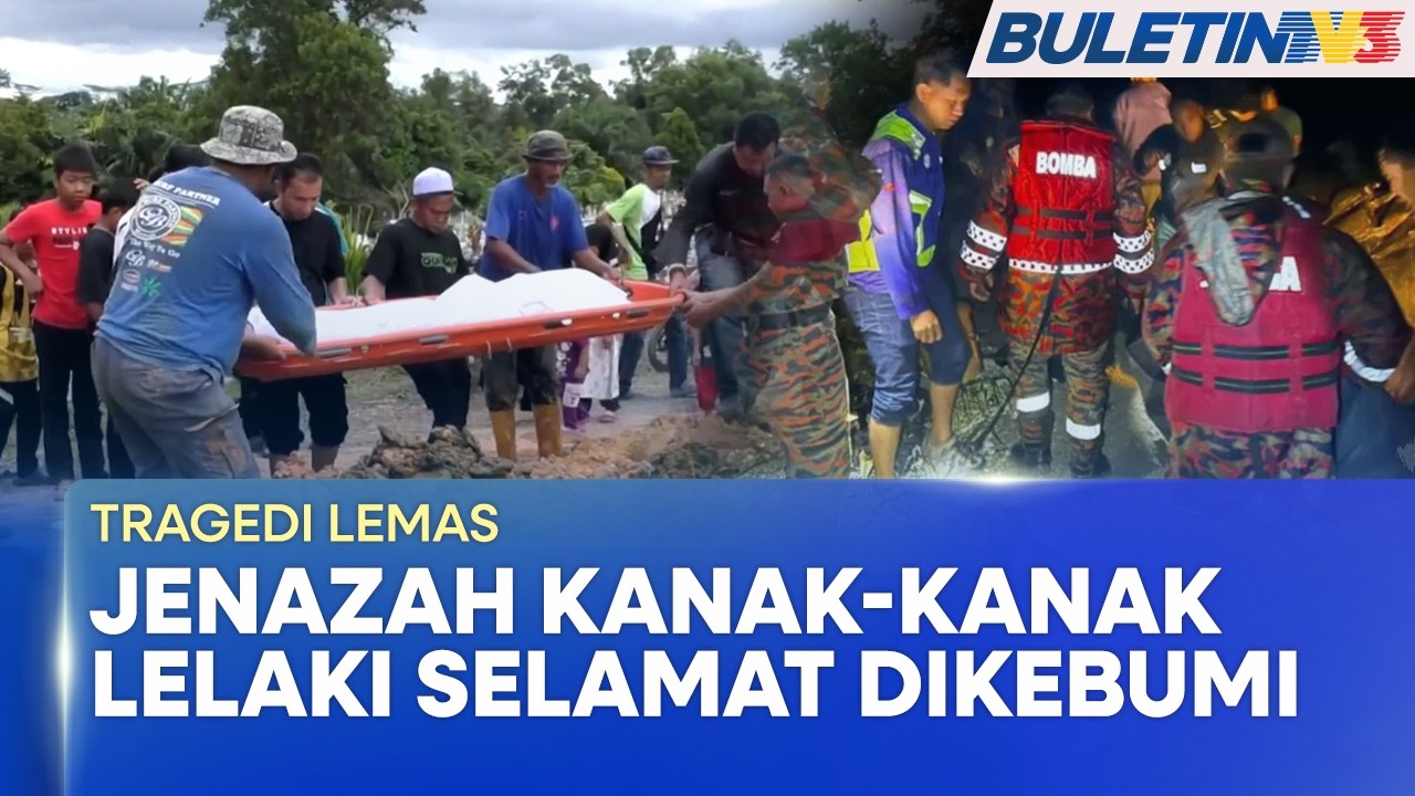 TRAGEDI LEMAS | Jenazah Putra Aniq Fairuz Selamat Dikebumikan (BU)