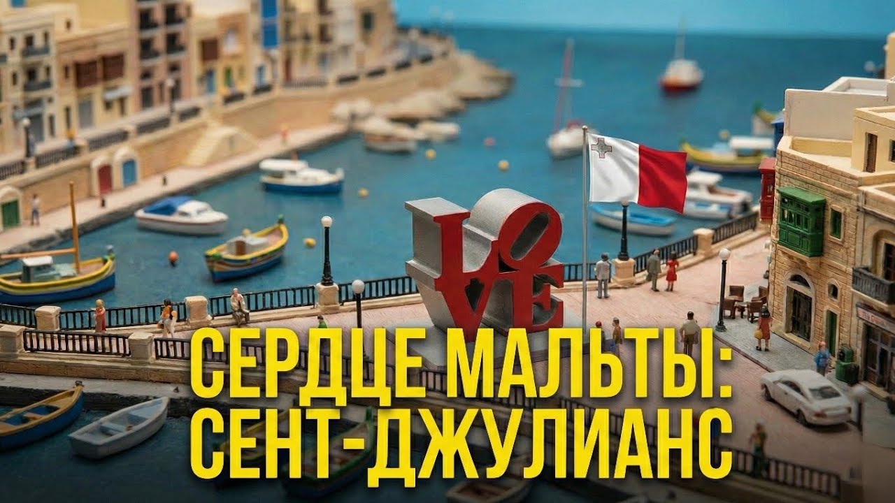Почему ВСЕ едут в Сент-Джулианс? | Главный курорт Мальты