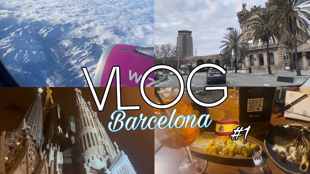 POLECIAŁEM SAM DO BARCELONY!🇪🇸 | VLOG