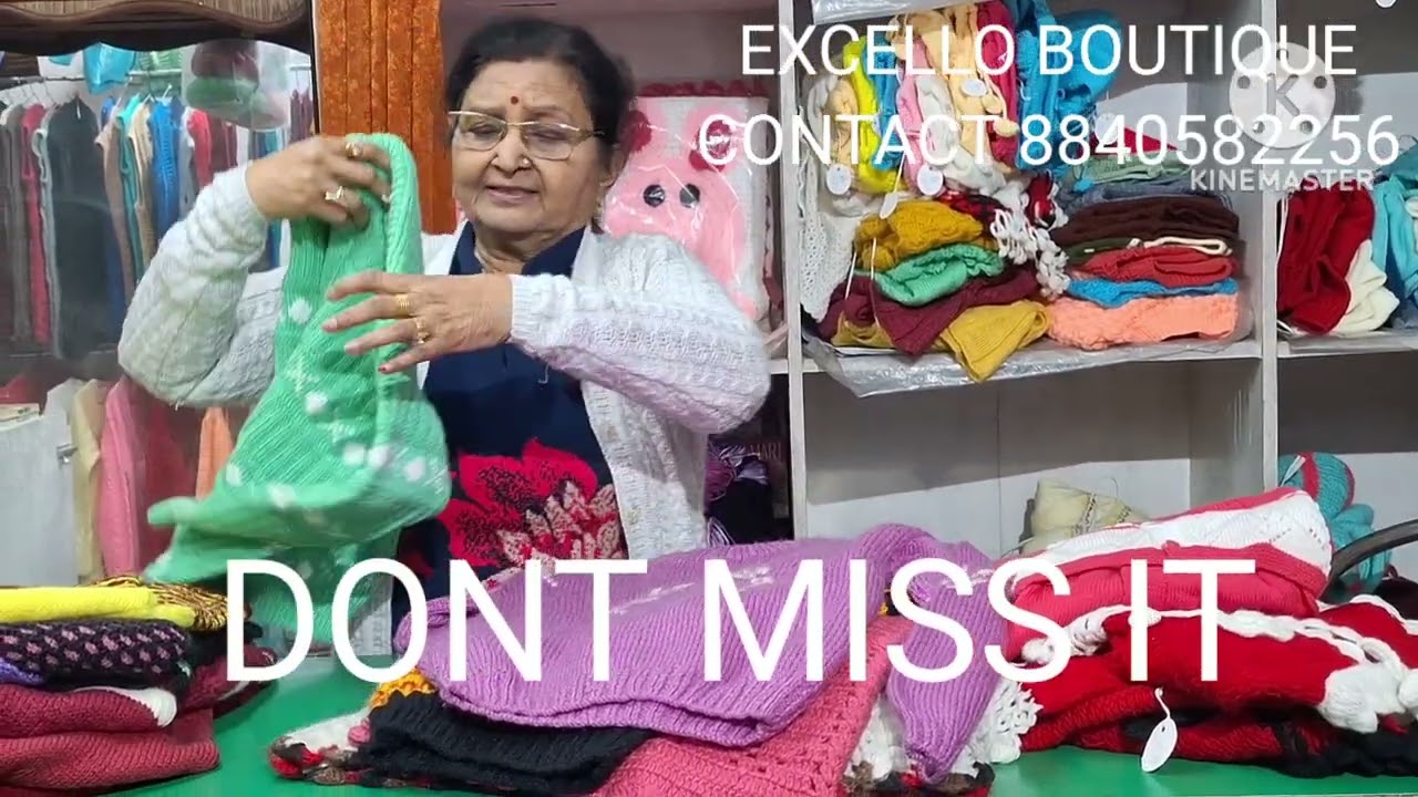 DONT MISS SALE ON HAND KNITTED ITEMs@Excello_Boutique @harjicreations2023 @WoolenCraft 