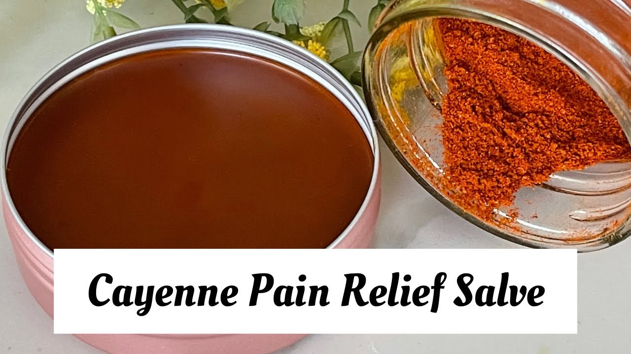 How to make Joints Back Pain Relief lotion. Cayenne Pain relief Salve. Home remedy