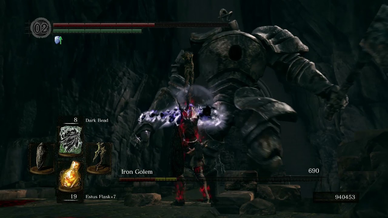 DS1 Dark Bead vs Bosses Max Difficulty NG+7