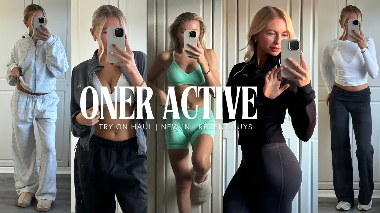 ONER ACTIVE TRY ON : BLACK FRIDAY & 12 DAYS OF ONER | new in wardrobe | PJS, EnhanceLift, Staples.