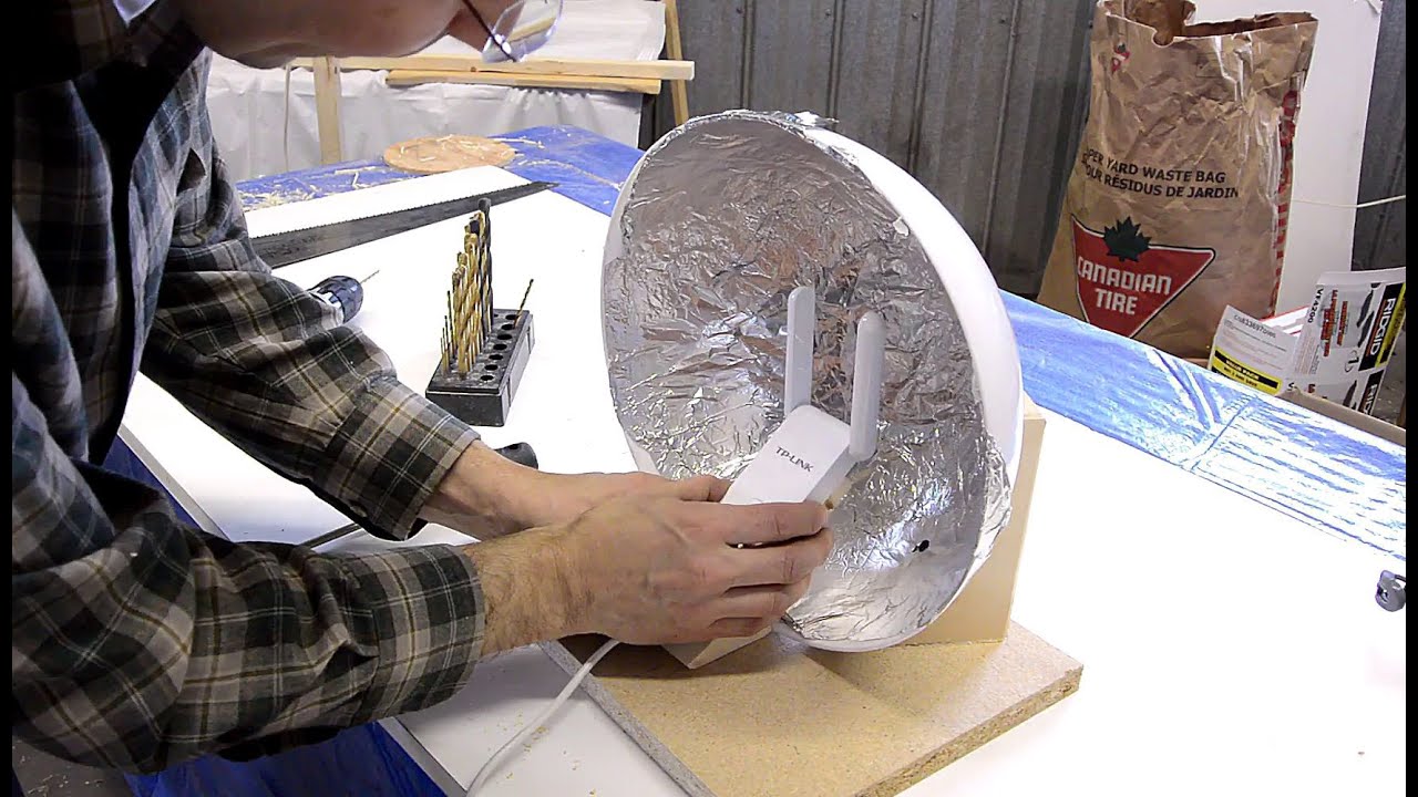 Wifi antenna booster dish