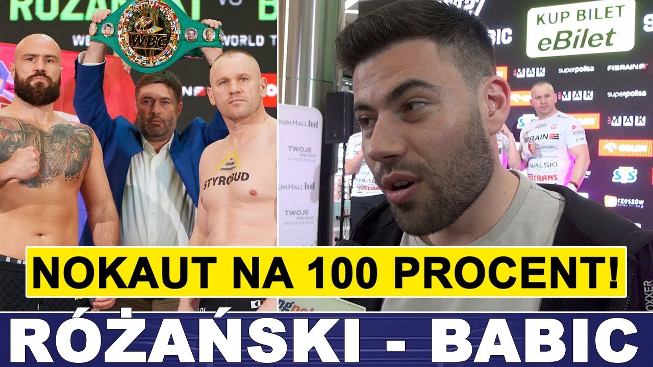 NOKAUT NA 100%!  - BEN SHALOM O WALCE R&Oacute;ŻAŃSKI - BABIC