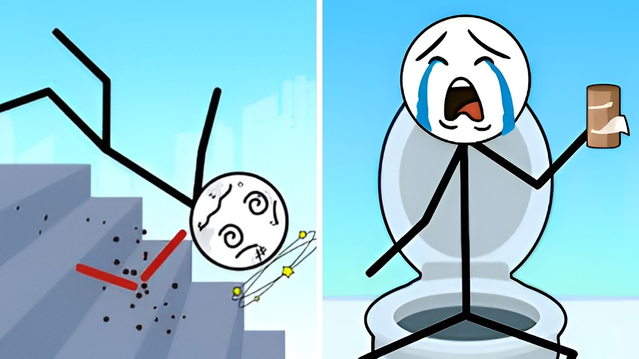 Thief Puzzle vs Ragdoll Break: Kick Loser - Satisfying ASMR Gameplay All Levels Android & iOS