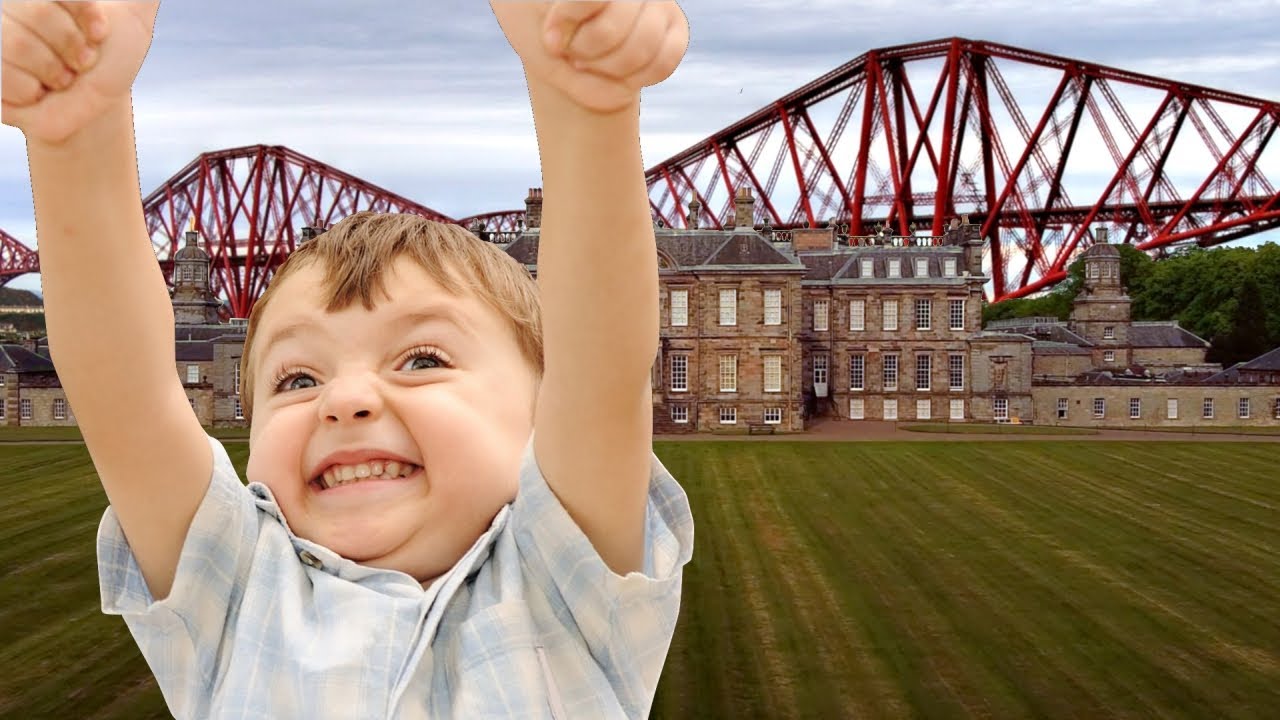 Forth Bridge, North Queensferry,  Hopetoun House and Silverknows Golf Course with Mavic Mini