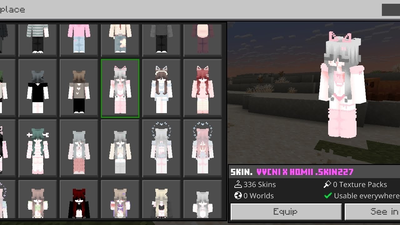 cosmetic skin's [1.21.72] 330+