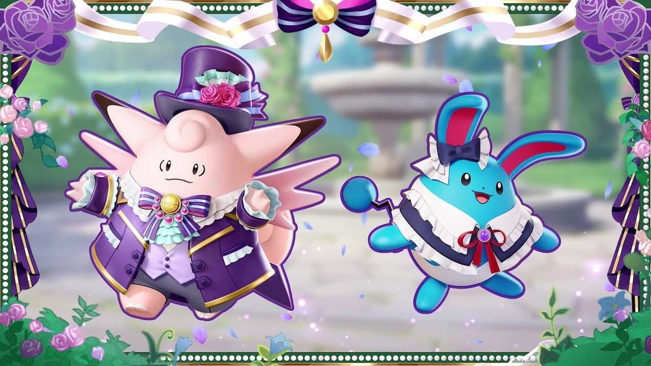 Battle Pass 32: Tea Party Style: Clefable | Pok&eacute;mon UNITE