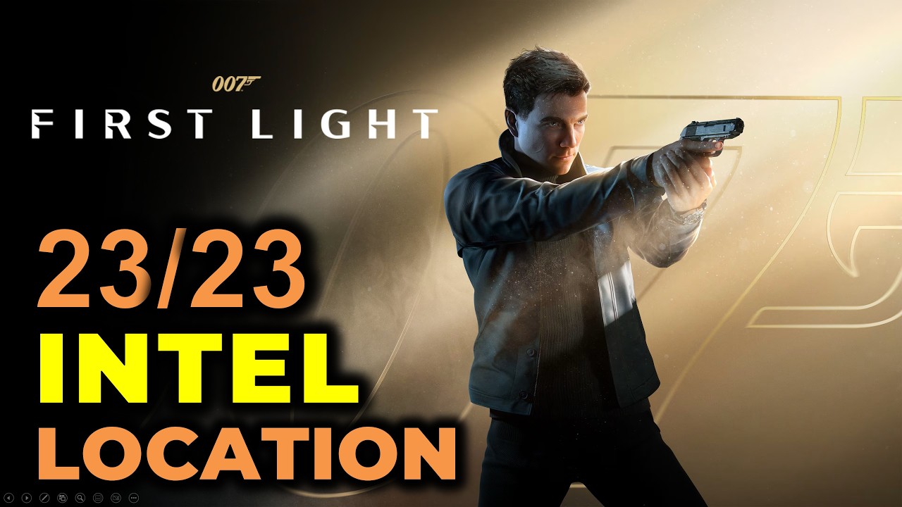 Все 23 места с разведданными | 007 First Light