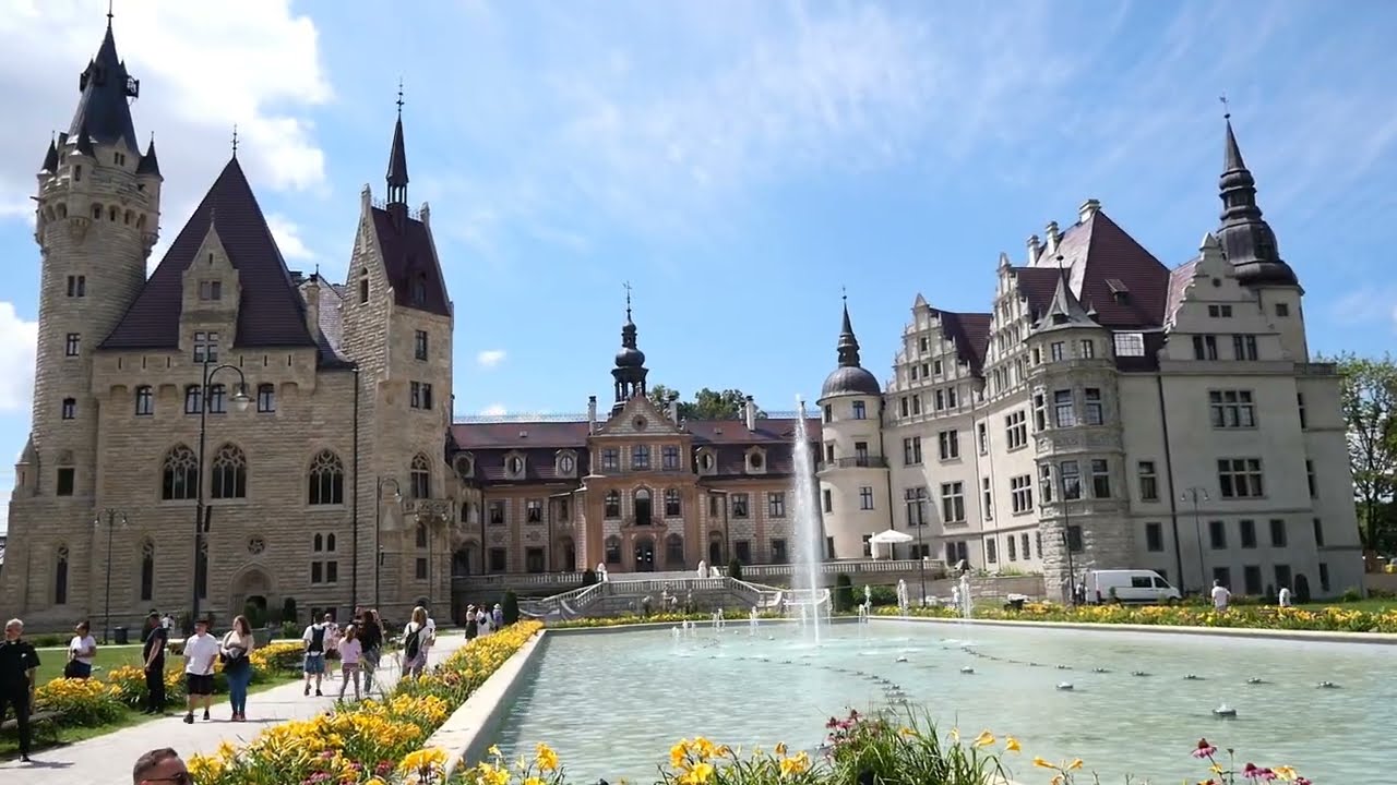 Zámek Moszna - Harry Potter v Polsku