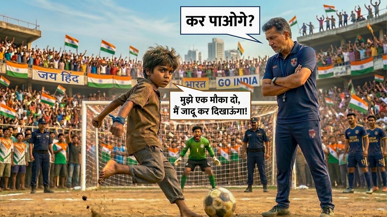 हर कोई उस गरीब लड़के को तुच्छ समझता था… लेकिन उसने फाइनल मैच में चमत्कार कर दिखाया!