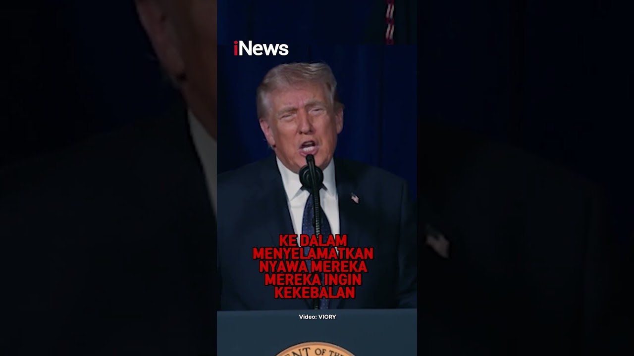 Trump Tegaskan akan Terus Serang Iran: Menyerah atau Mati!