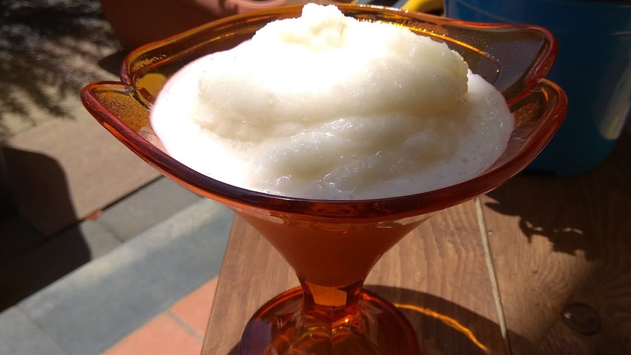 Granita alla mandorla... Bimby