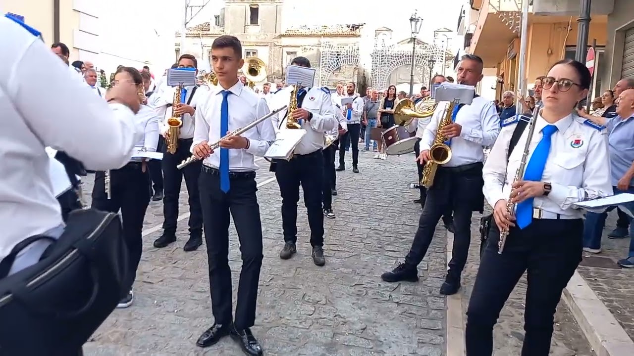 15/9/24 Festa 🌹Madonna della Pietà Rocca di Neto,  p. S. Giovanni Paolo II. Banda Musicale G. verdi